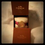 Coach Other | Coach Watch | Color: Gold/Pink | Size: Medium