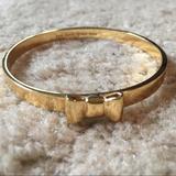 Kate Spade Jewelry | Authentic Kate Spade Gold Bow Bangle Bracelet | Color: Gold | Size: Os