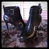 Nine West Shoes | Ankle Boots | Color: Black | Size: 7.5