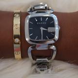 Gucci Jewelry | Gucci G Series Watch | Color: Silver/Tan | Size: Os