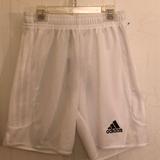 Adidas Bottoms | Adidas White Soccer Shorts S Youth New | Color: White | Size: Sg