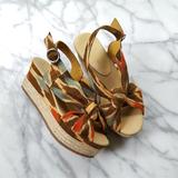 Anthropologie Shoes | Anthropologie Bakhara Slingbacks By Bettye Muller | Color: Brown/Tan | Size: 6
