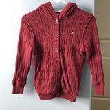 American Eagle Outfitters Sweaters | Button Up Sweater | Color: Red | Size: L