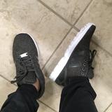 Adidas Shoes | Adidas Zx Flux Running Shoes Size 6 - Runs Big | Color: Black/Silver | Size: 6