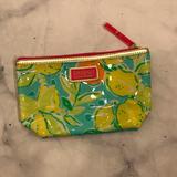 Lilly Pulitzer Bags | *New* Lilly Pulitzer Este Lauder Cosmetics Bag | Color: Blue/Yellow | Size: Os
