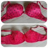 Victoria's Secret Intimates & Sleepwear | 2 Victoria's Secret Bras - Pink - 34b | Color: Black/Pink | Size: 34b