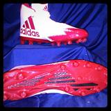 Adidas Shoes | Adidas Football Cleats New Without Tags Size15 | Color: Red/White | Size: 15