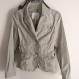 American Eagle Outfitters Jackets & Coats | American Eagle Fitted Blazer | Color: Tan | Size: S