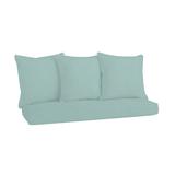 Banquette Seat Cushion & Back Pillow Sets Canvas Navy 30" - Ballard Designs