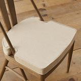 Bentham Chair Cushion Natural Linen - Ballard Designs