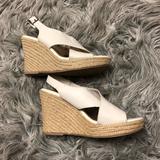 American Eagle Outfitters Shoes | American Eagle Wedges | Color: Cream/White | Size: 10