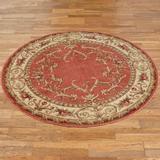 Kamari II Round Rug, 5'6" Round, Sunset