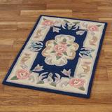 Serena Aubusson II Small Accent Rug 1'10" x 2'10", 1'10" x 2'10", Rose
