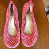 American Eagle Outfitters Shoes | 3$15american Eagle Size 9 Ballet Flats | Color: Pink/White | Size: 9