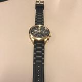 Michael Kors Accessories | Authentic Micheal Kors Watch!!!! | Color: Black/Gold | Size: Os