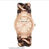 Michael Kors Jewelry | Michael Kors Womens Mk4280 Rose Gold Watch | Color: Brown/Gold | Size: Os