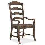 Hooker Furniture Hill Country Arm Chair Wood in Brown, Size 45.0 H x 23.5 W x 27.0 D in | Wayfair 5960-75300-BRN