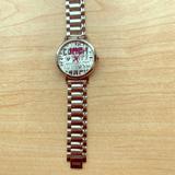Coach Accessories | Coach Poppy Link Silver Watch | Color: Silver | Size: Os
