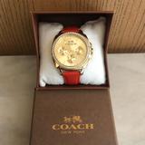 Coach Accessories | Coach Watch | Color: Gold/Orange | Size: Os