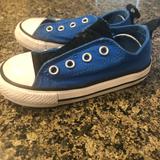 Converse Shoes | Converse Toddler Boy Slip On | Color: Black/Blue | Size: 7bb