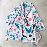 Disney Pajamas | Final Sale Disneys Frozen Robe | Color: Blue/White | Size: 7g