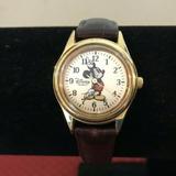 Disney Accessories | Disney Mickey Mouse Time Works Watch | Color: Gold/Silver | Size: Os