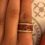 Coach Jewelry | Coach Ring Size 6 | Color: Gold/Pink | Size: 6