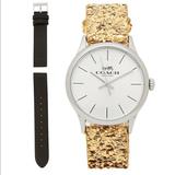 Coach Accessories | Coach Ruby Watch Gift Set | Color: Black/Gold | Size: Os
