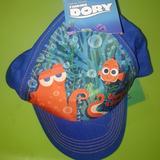 Disney Accessories | Disney's Pixar Finding Dory Blue Snapback | Color: Blue/Orange | Size: Osb