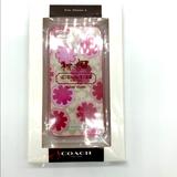Coach Accessories | Coach Iphone 5 Case | Color: Pink | Size: Os