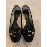 Coach Shoes | Coach Black Patent Leather Flats Size 7 | Color: Black | Size: 7