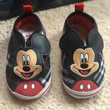 Disney Shoes | Disney Baby Shoes | Color: Black/Red | Size: 3bb