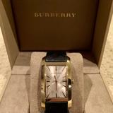 Burberry Accessories | Burberry Women's Gold Tone Stainless Steel Watch | Color: Black/Gold/Yellow | Size: Os