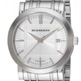 Burberry Accessories | Mens Burberry Bu 1350 Heritage Silver Dial Watch | Color: Silver | Size: Os
