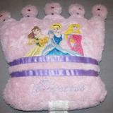 Disney Bedding | Disney Princess Crown Pink Pillow | Color: Pink | Size: Os