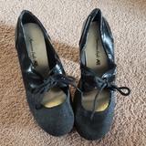 American Eagle Outfitters Shoes | High Heels | Color: Black/Gray | Size: 6.5