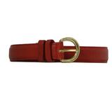 Coach Accessories | Coach Red Leather Belt | Color: Red | Size: 32 X 1 12