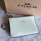 Coach Accessories | Coach Light Green Mini Id Skinnynew | Color: Green | Size: Os
