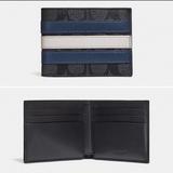Coach Bags | Nwt Coach Mens Signature Varsity Stripe Wallet | Color: Red | Size: 4l X 3h X 12w