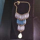 Anthropologie Jewelry | New Anthropologie Necklace | Color: Blue/Gray | Size: Os