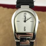 Coach Accessories | Gorgeous Ladies Horseshoe Watch Model 0208 Silver | Color: Black/Silver | Size: Os