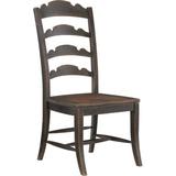 Hooker Furniture Hill Country Dining Chair Wood in Black, Size 45.0 H x 21.25 W x 26.0 D in | Wayfair 5960-75310-BLK