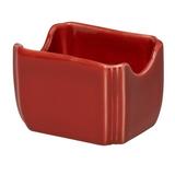 Fiesta Sugar Packet Caddy Ceramic in Red | Wayfair 479326