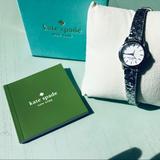 Kate Spade Jewelry | Kate Spade Silver Ladies Glitter Band Watch | Color: Silver/White | Size: Os