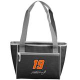 Black Martin Truex Jr 16-Can Logo Cooler Tote