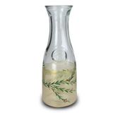 Golden Hill Studio Holiday Vine 33 oz. Carafe Glass in Gray, Size 11.0 H x 4.0 W in | Wayfair WC119006