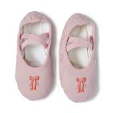 Wenchoice Girls' Dance Shoes PINK - Pink Bow Leather Ballet Shoes - Girls