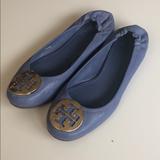 Tory Burch Shoes | Authentic Tory Burch Reva Flats | Color: Blue | Size: 7