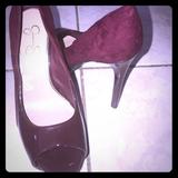 Jessica Simpson Shoes | Beautiful Heels | Color: Purple/Red | Size: 8.5