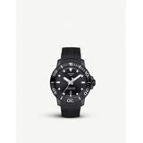 T120.407.37.051.00 Seastar 1000 Stainless Steel And Rubber Watch - Black - Tissot Watches